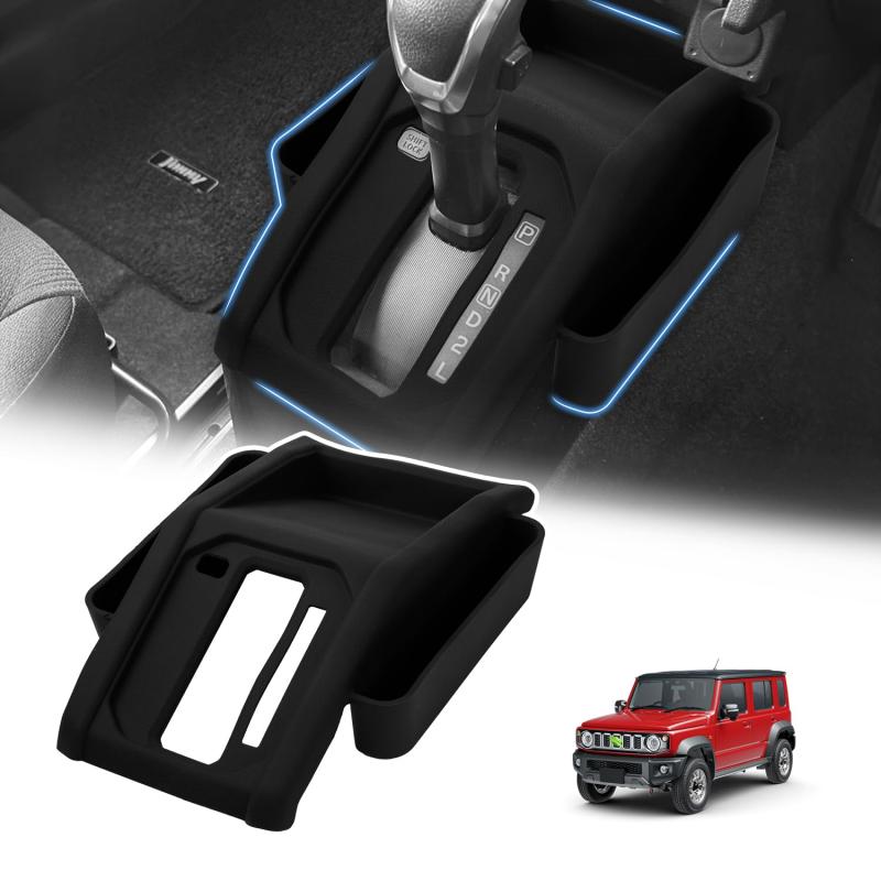 Rakuten - LIMSTYLE スズキ 新型 ジムニーノマド AT車に専用 シフトパネルカバー ラバーマット ジムニーシエラ 5ドア JC74 コンソールパネルカバー ゴムマット JIMNY NOMADE カスタマパーツ アクセサリー 内装