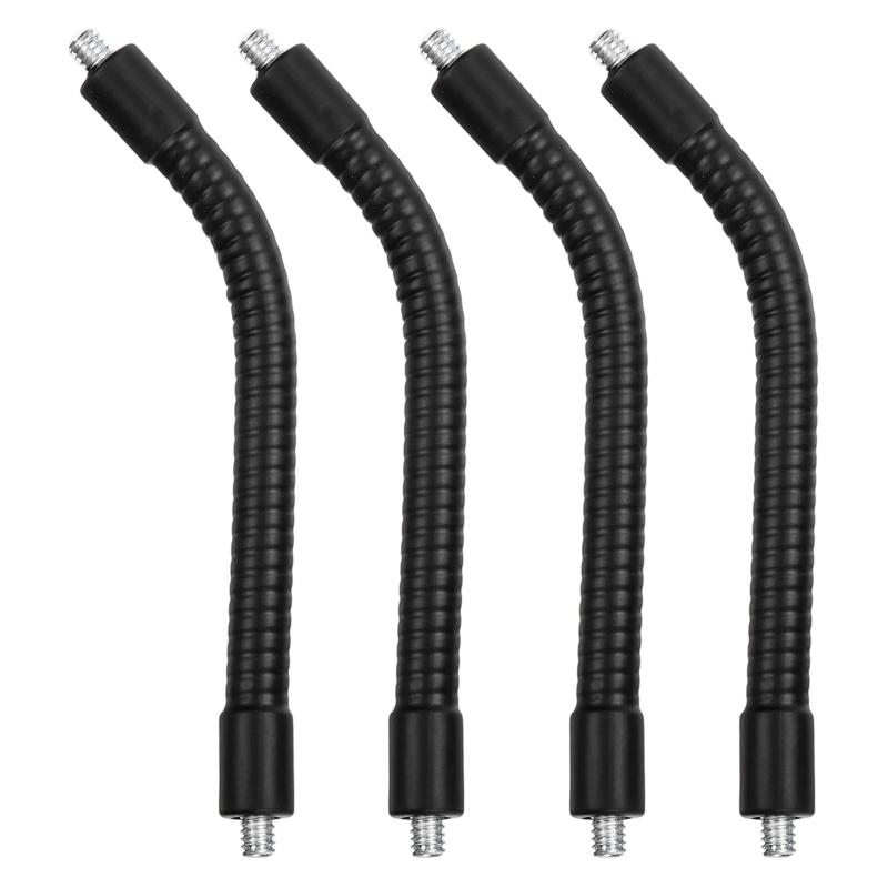 PATIKIL グースネック 両端オス マイクアーム スタンドチューブ 延長・接続用 マイク/ライト/カメラアクセサリー スマホスタンド DIY