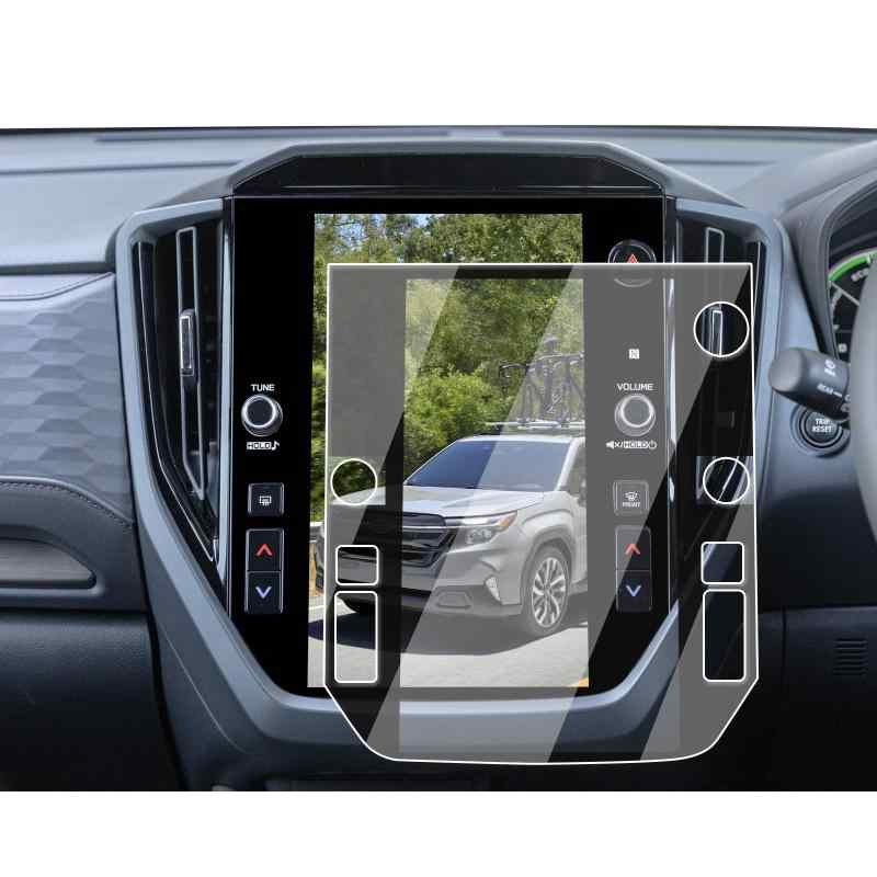 乐天商城 - ECOZEN 2025 新型 スバル フォレスター 6代目 SL系 SL5 SLG カーナビ 保護フィルム 11.6インチ ナビ用 強化ガラス 新型フォレスター 専用 ナビ 保護フィルム 9H 傷防止 超透明 指紋減少 自己吸着 飛散