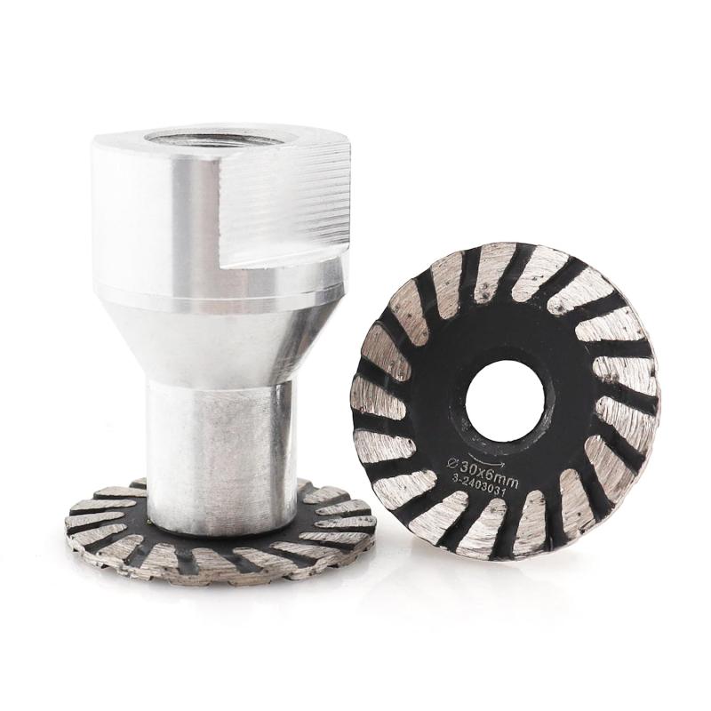 取り外し可能なフランジM 14ねじ彫刻盤付きミニダイヤモンド鋸刃