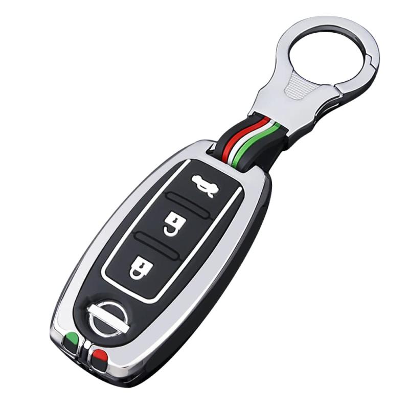 [LETINGFAR] 互換品キーケース 日産用 オーラ セレナ キーカバー リーフ スカイライン c26 セレナ インテリジェント エクストレイルt32 エルグランド スカイライン TIIDA スマートキーケース キー
