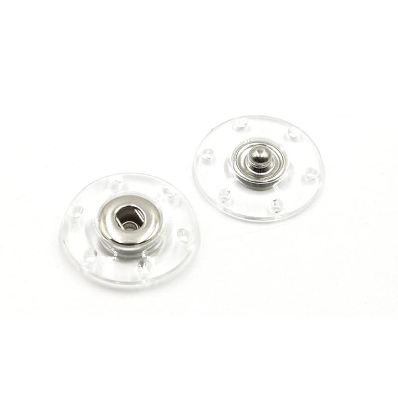 樂天商城 - 10セットクリア透明プレススナップボタン留め具コートシャツ衣類バッグ DIY 裁縫用