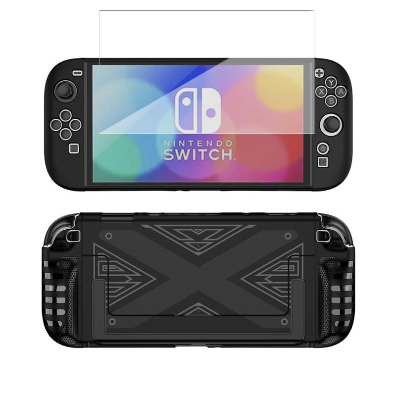For Nintendo Switch 2 ケース 収納包 【SHANCHI】 耐衝撃 カード収納機能 全方位保護 ハンドストラップのデザイン 指紋防止