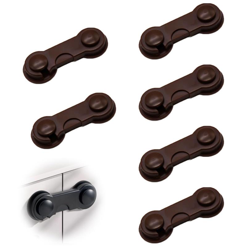 Aquafix ドアロックストッパー 引き出しロック ドアロック 穴あけ不要 家具を傷つけない 地震対策 ドア開け防止 いたずら防止 引き出し..