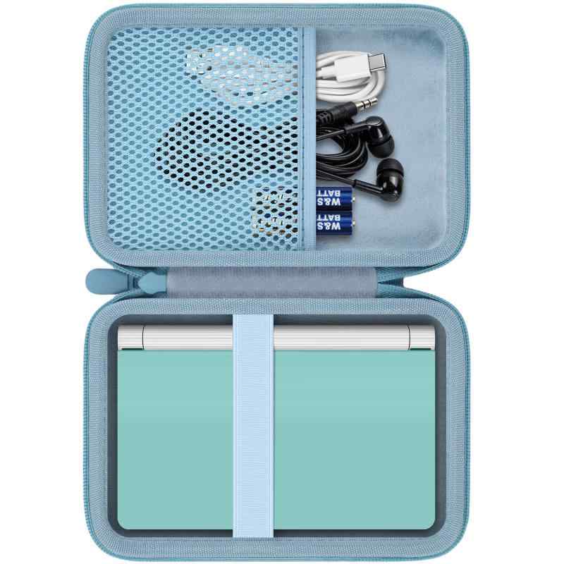 （ケースのみ）Casio カシオ 電子辞書 高校生エクスワード XD-SX4920/XD-SX4910/XD-SX4810/XD-SK2800/XD-SX7100 Sharp シャープ 電子辞書 BRAIN PW-H2/PW-H1収納ケース，ミント-co