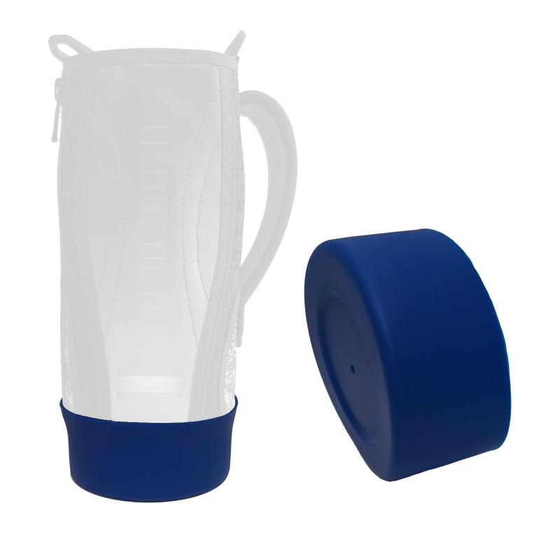 Futakuchi シリコン 水筒 底 カバー 補強 水筒ケース 破損 修復 ペットボトル カバー 底抜け 予防 350ml 500ml 600ml カバー用 ハンディポーチ 耐摩耗 (紺色-9CMx1個)🛡️ 【2個セットシリコン製 水筒カバー専用底キャップ】 シリコン製の底キャップが2個入りのセットです（水筒カバーは含まれません）。水筒カバーの底のほつれや破れを防ぎ、愛用のカバーを長く使えるように保護します。🛠️ 【強力保護でカバーを長持ちさせる】 厚みのあるシリコン素材が衝撃や摩擦からカバーの底を守り、ほつれやボロボロになるのを予防します。既に底が破れたカバーでも補強して再利用できるので、エコで経済的です。📏 【幅広い対応サイズ】 直径約7cm、容量350ml～600mlの水筒カバーにフィットします。底の直径が7cmの水筒やペットボトルにも直接装着可能で、汎用性に優れています。🧰 【付属両面テープで滑り止め補強】 もしキャップが抜けやすいと感じた場合、付属の両面テープで滑り止めを強化できます（テープはシリコン底を固定するためのものではなく、カバーとの密着度を高める補助用です）。🧼 【シリコン素材で清潔に保てる】 シリコン製なので取り外しが簡単で水洗いも可能。汚れが付着してもすぐに洗浄でき、いつでも清潔な状態を維持できます。