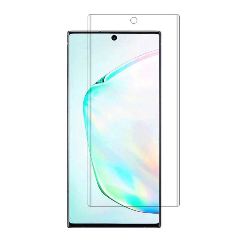 For Galaxy Note10 Plus ガラスフィルム ギャラクシー Note10 Plus 強化ガラス 旭硝子素材製 液晶 保護 フィルム 硬度9H 3D Touch対応 指紋防止 飛散防止 気泡なし スクラッチ防止 自動吸着 貼りやすい