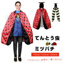 ハロウィン てんとう虫 昆虫 ミツバチ コスチューム レッド水玉 マント ハロウィン 仮装 コスプレ 大人用 着ぐる みきぐるみ コスプレ 面白い おもしろ コ...
