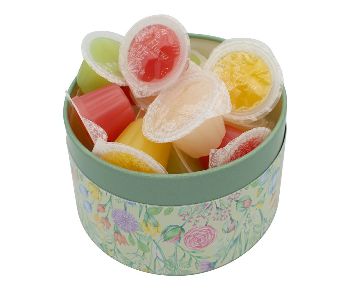 フルーリア　デセールフリュイ 16個入り ゼリー シャーベット ひとくち 洋菓子 詰合せ 手土産 プレゼント 夏 子供 ホワイトデー お中元 母の日 退職 お取り寄せ 離乳食 介護食 入学 卒業 スイーツ お配り お礼 内祝い 謝恩会 卒対 東京土産 お歳暮 2