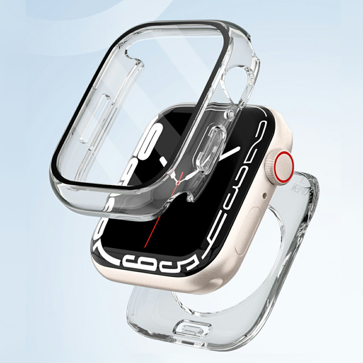 �ڥݥ����10�ܡ� ���åץ륦���å� ���С� �����ݸ� apple watch ������ �ɿ� �ɿ奫�С� 42mm 46mm 40mm 44mm 41mm 45mm �ݸ� applewatch �����ݸ� �ɿ奱���� ���꡼�� 11 10 9 se se3 ����ץ� ������� 49mm ����ȥ�