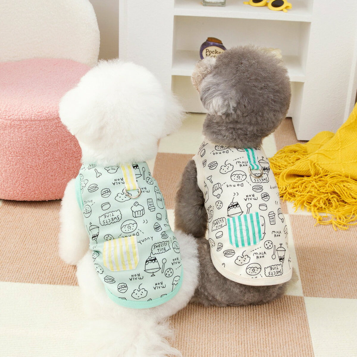 犬用ウェア 犬服 犬 服 カットソー インナー 春 秋 かわいい おしゃれ 人気 ルーム...