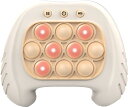 子供 感覚フィジェットおもちゃ 教育ゲームノベルティおもちゃ光るパターンのポップアップゲーム 減圧突破パズルゲーム機 子供の早期教育おもちゃ知育玩具クイックプッシュバブルゲームハンドヘルド【海外通販】