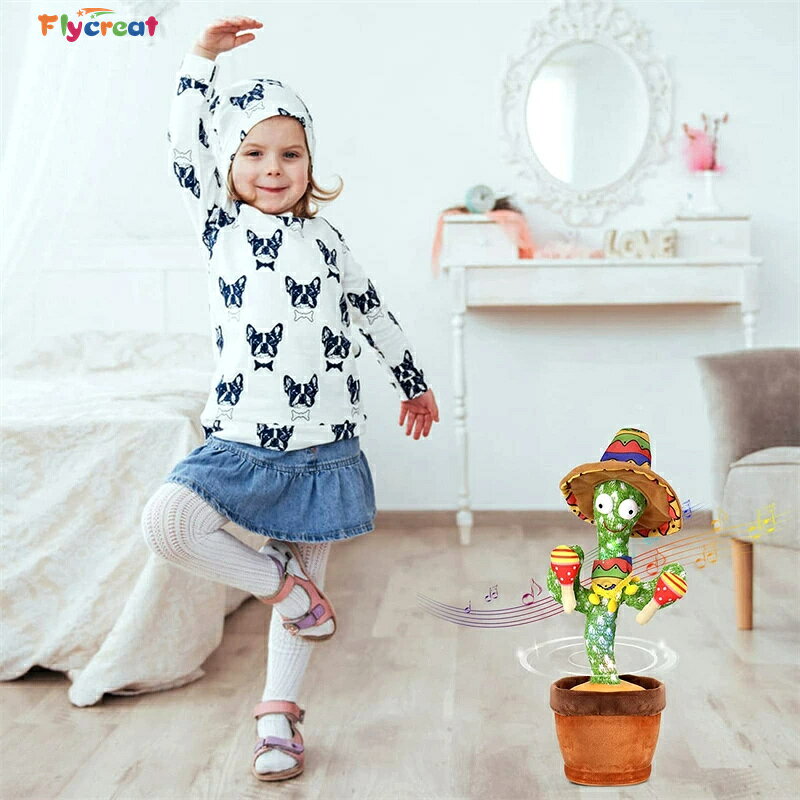 サボテン おもちゃ 踊るサボテン おもちゃ 動く サボテン ダンシングサボテン 真似...