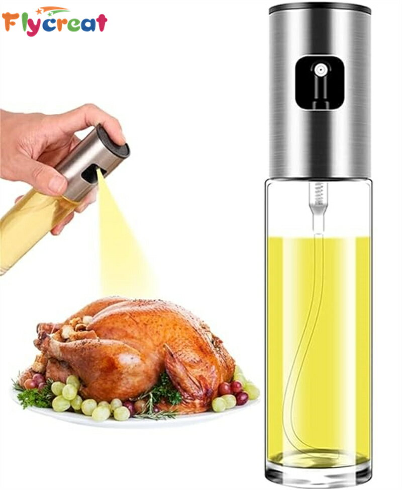 【楽天倉庫発送】オイルスプレー 料理用 オリーブオイルスプレー 霧吹き 野菜ビネガーオイル ポータブル ミニキッチンガジェット ベーキング サラダ グリル BBQ ロースト用