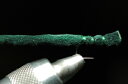 ヌードル (全長5cm) ダークグリーン #10(バーブレス)(4)