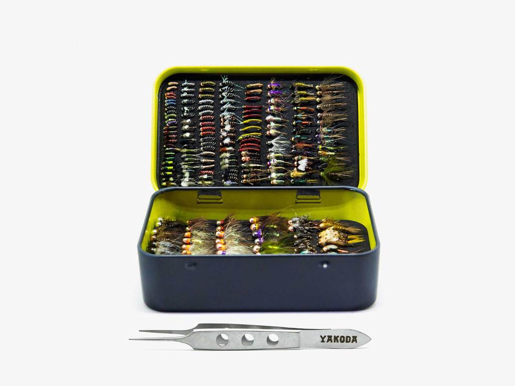 YAKODA SupplyFly Tin & Tweezer Combo ƥ󡡡