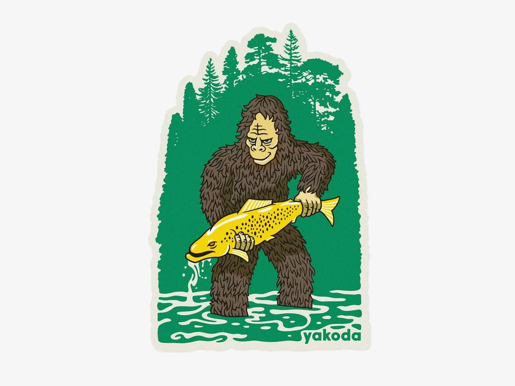 Bigfoot StickerrbOtbg XebJ[