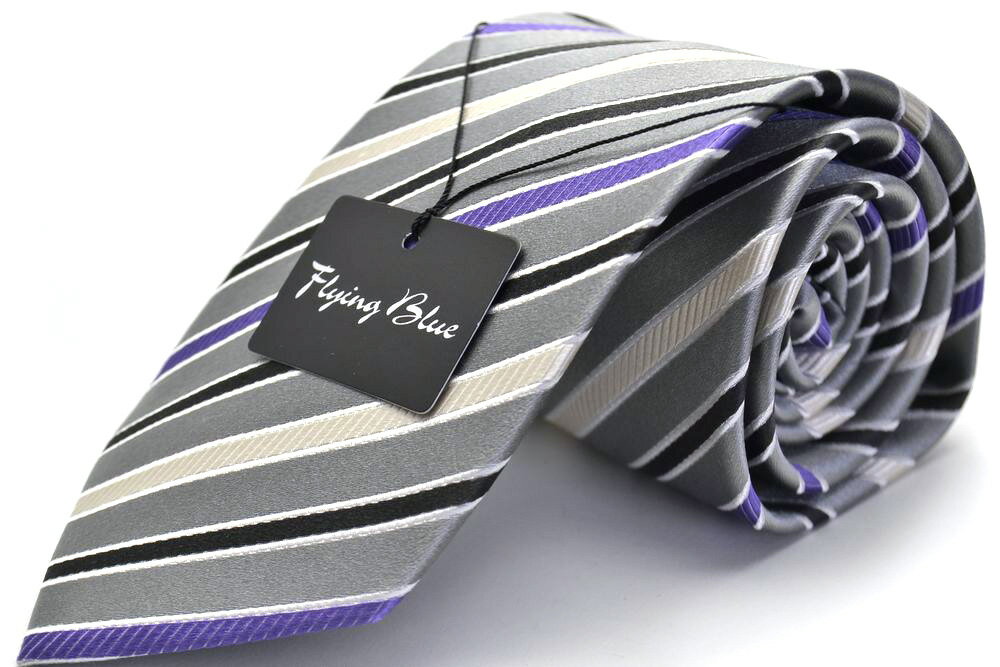 ネクタイ ギフト プレゼント バレンタイン 父の日 卒業式 入学式 就活 FLYING BLUE フライングブルー シルク(100％) flb-t-39