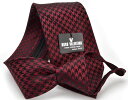 ワンタッチ ネクタイ【HUGO VALENTINO】 ブランド らくらく ネクタイ シルク 雀格子 Necktie WA-14-Y 【8.5cm幅】05P03Sep16