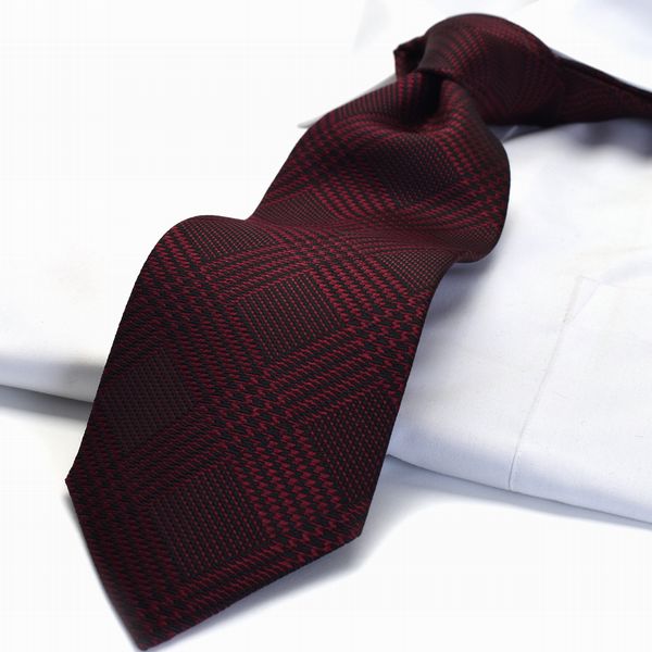 ロング ネクタイ ギフト プレゼント バレンタイン 父の日 卒業式 入学式 就活 仮装 コスプレ グレンチェック ※通常より長い HUGO VALENTINO c-lon-h-2