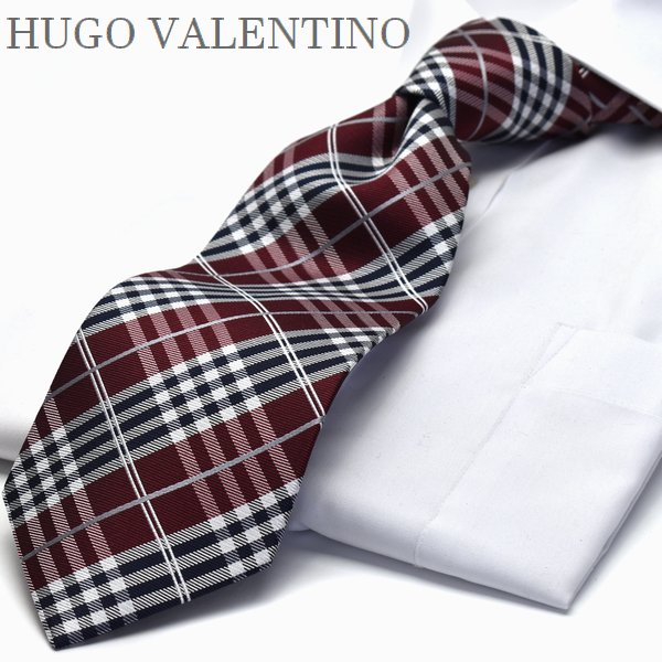 ヒューゴバレンチノ ネクタイ 父の日 プレゼント ギフト就活 仮装 コスプレ ※通常より長いです。 HUGO VALENTINO C-lon-105