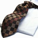 ヒューゴバレンチノ 【P5倍UP】ネクタイ 父の日 プレゼント ギフト就活 仮装 コスプレ ブラウン　HUGO VALENTINO type-b-10 necktie 自信あります　おすすめ商品　