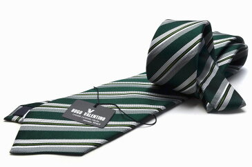 ギフト プレゼント※通常より長いネクタイです。 超ロングネクタイ/大きいサイズ/LL/3L/グリーン/HUGO VALENTINOネクタイ C-LON-115