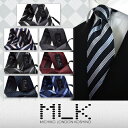 ミチコワンタッチネクタイ MLK20柄【8cm幅】WAMLK-set【200】【シルク100%】ネクタイ2本購入で送料無料にお値段訂正いたします※ポストインのみ 【代引き不可】