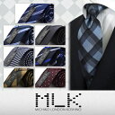 【2本購入で送料無料】ミチコネクタイ MLK20柄 【8cm幅】【250】 ネクタイ ブランド シルク Necktie silk 【代引き不可】※送料は購入後お値段訂正いたします。