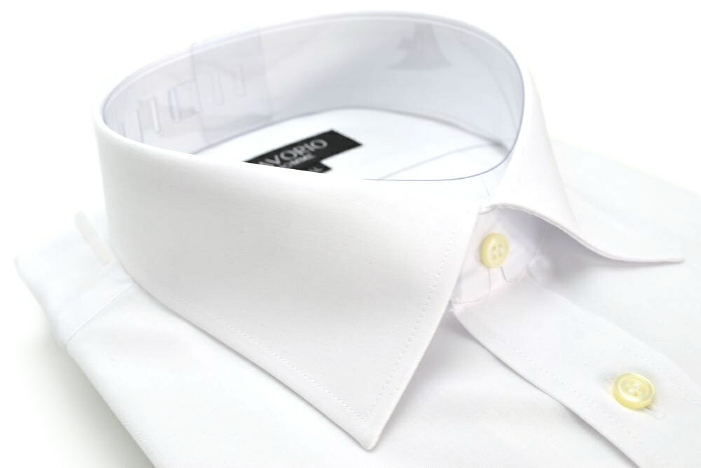 Regular Collar - ワイドシャツ R-5502 白 日本製