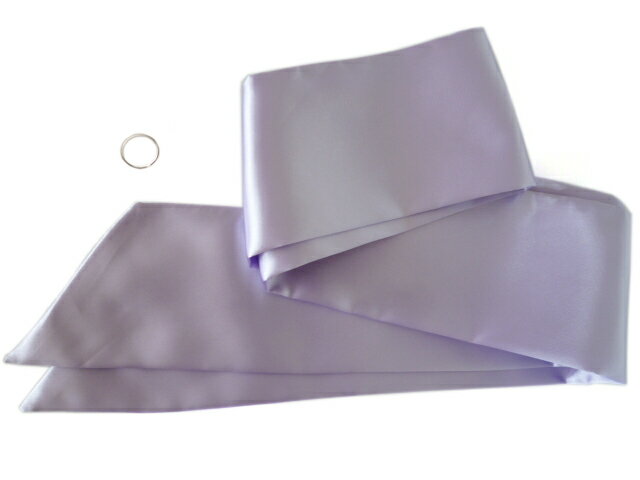 リングスト-ルタイ 藤色8cm幅 RST-90-Y