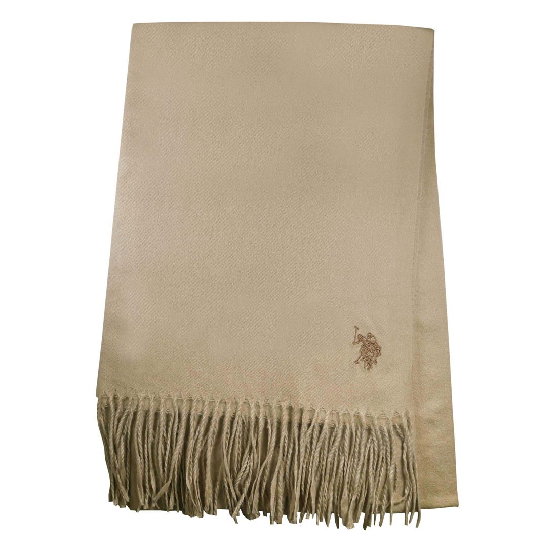 U.S. POLO ASSN ストール AW23 USPA-2012 66171 BEIGE ベージュ ポロ マフラー 送料無料 プレゼント ギフト クリスマス バレンタイン ホワイトデー 誕生日