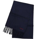 ポールスミス Paul Smith マフラー メンズ レディース M1A-933D-AS04 47 Navy ネイビー 送料無料 ストール 高品質 無地 メンズ...