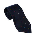 PAUL SMITH ポールスミス ネクタイ FW22 M1A-0TIE-J41198-47A NAVY ネイビーブルー系 ドット ポール・スミス 人気 高級 ...