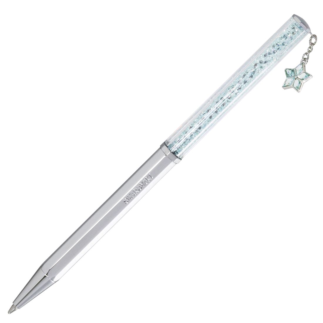 SWAROVSKI ボールペン 5669929 Crystalline シルバー(チャーム付)