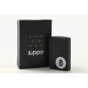 ZIPPO ライター ジッポー ライター ジッポライター zippo ライター 28432 エイトボール 8ボール ブラックマット黒 男 彼氏 旦那 ビリヤード...