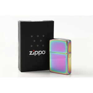 【お買い物マラソン楽天ポイント10倍】 ZIPPOジッポーライター151スペクトラムレインボーカラー PVD加工虹色無地 ZIPPOライター ジッポライターメンズ送料無料プレゼントギフトジッポアウトドアキャンプお出掛けお手軽使いやすい人気定番コンパクトおすすめ保証付箱付zippo