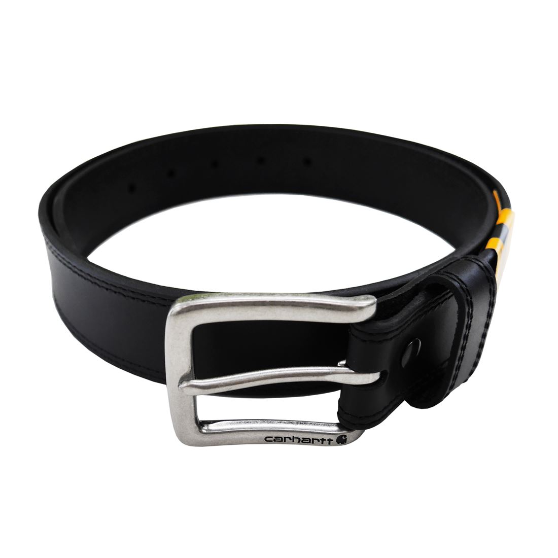 Carhartt カーハートベルト　Burnished Leather Box Buckle Belt　34インチ(ウエスト81-91cm)正規品