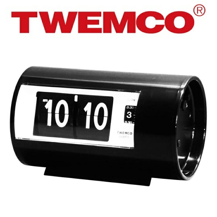 楽天FLYING MARKET時計TWEMCO トゥエンコ 置き時計目覚ましインテリア朝寝坊TWEMCO AP-28 パタパタ CLOCK BLACKブラックお洒落プレゼントギフトあす楽 送料無料 新品 本物 正規品新生活卒業式入学式祝い事贈り物時計自分用部屋一人暮らし朝早起き寝坊寝不足夜更かしシンプルコンパクト引越し祝