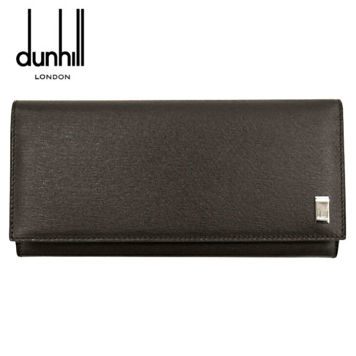 dunhill ダンヒル 二つ折り長財布 メンズ 財布 SIDECAR COAT WALLET WITH ZIP FP1010E DARK BROWN 新品 未...