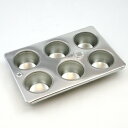 マフィン型 ブリキ 6ヶ付【RCP】【店頭受取対応商品】