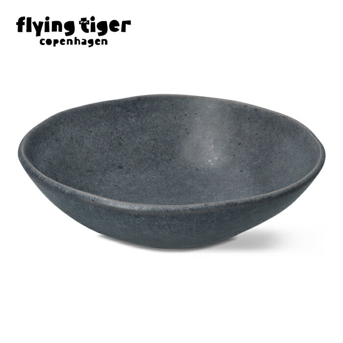 【公式】ボウル シンプル 陶器 父の日 グレー 食洗器可能 電子レンジ可能 家庭用 自分 プレゼント ギフト サイズ：直径19cm×高さ5cm 北欧 フライングタイガーコペンハーゲン Flying Tiger Copenhagen 公式のサムネイル