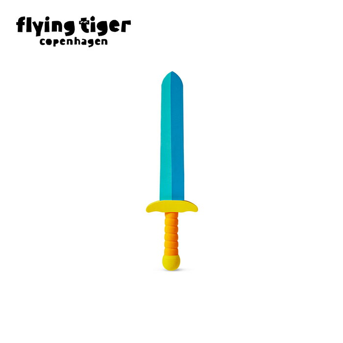 【公式】ソード おもちゃ 玩具 子供 キッズ なりきり 仮装 コスプレ 異世界 勇者 剣 ごっこ 遊び パーティ party サーカス 子供用 安全 やわらか サイズ：縦47cm×横12cm×高さ4cm 北欧 フライングタイガーコペンハーゲン Flying Tiger Copenhagen 公式のサムネイル