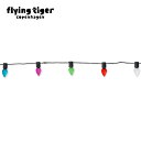 【フライングタイガー公式】電飾リボン クリスマス Xmas ガーランド カラフル パーティー 装飾 かわいい おしゃれ デコレーション 飾り付け 長さ2メートル...
