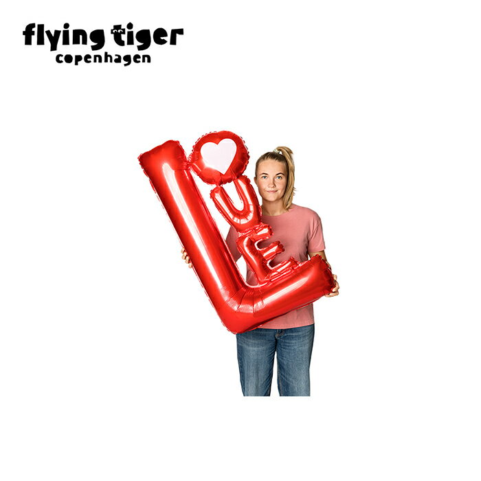 【公式】アルミバルーン（LOVE） 北欧 フライングタイガーコペンハーゲン Flying Tiger Copenhagen 公式のサムネイル