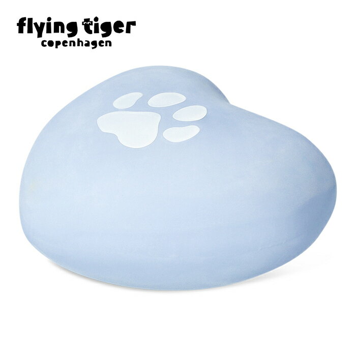 【フライングタイガー公式】ペットトイ（ハート） おもちゃ 犬用 ペット かわいい シリコン コンパクト 11.1×5.4×10.6cm 北欧 3