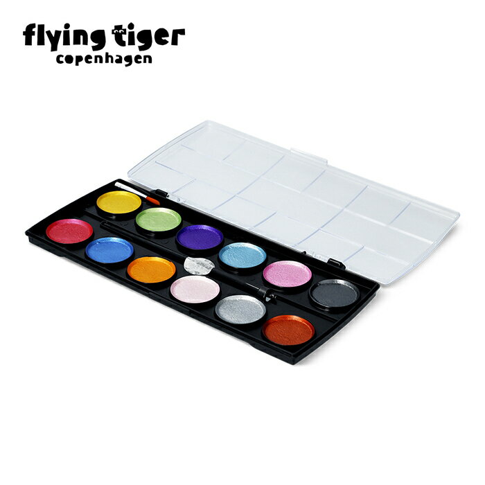 【公式】水彩絵具（メタリック） 北欧 フライングタイガーコペンハーゲン Flying Tiger Copenhagen 公式のサムネイル