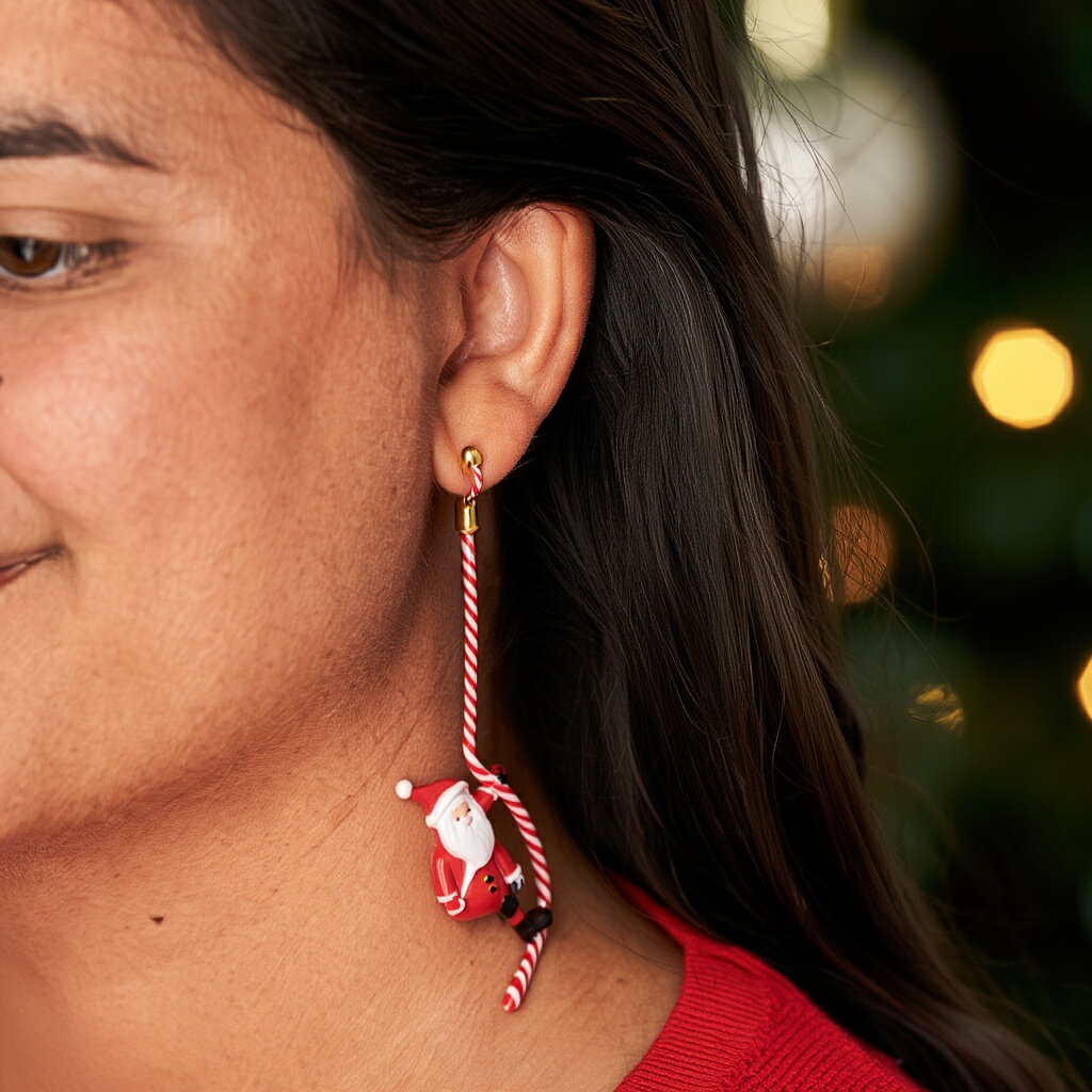 【フライングタイガー公式】ピアス サンタ アクセサリー イヤリング ジュエリー かわいい おしゃれ プ..