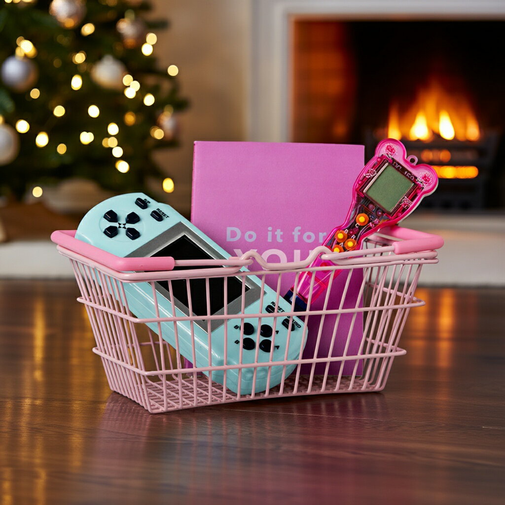 【フライングタイガー公式】ショッピングバスケット ピンク ギフト プレゼント クリスマス 子供 おまま..