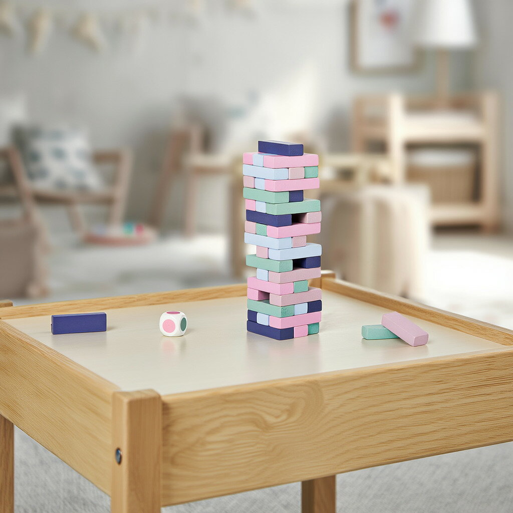 【フライングタイガー公式】スタッキングタワーゲーム スタッキング 積み木 バランス バランスゲーム ..